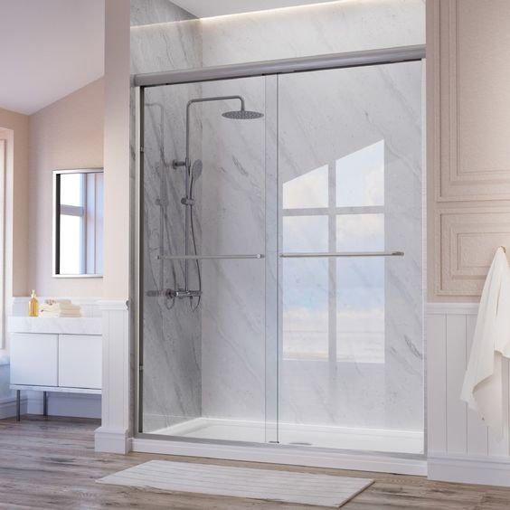 Frameless Sliding Glass Shower Doors