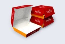 Custom Pizza Slice Boxes: The Perfect Blend of Convenience 2 burger boxes