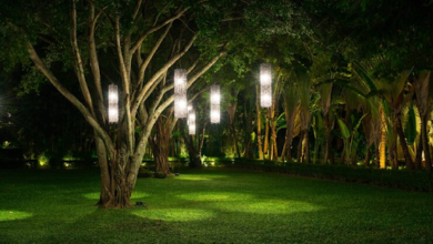 Houston, outdoor lighti